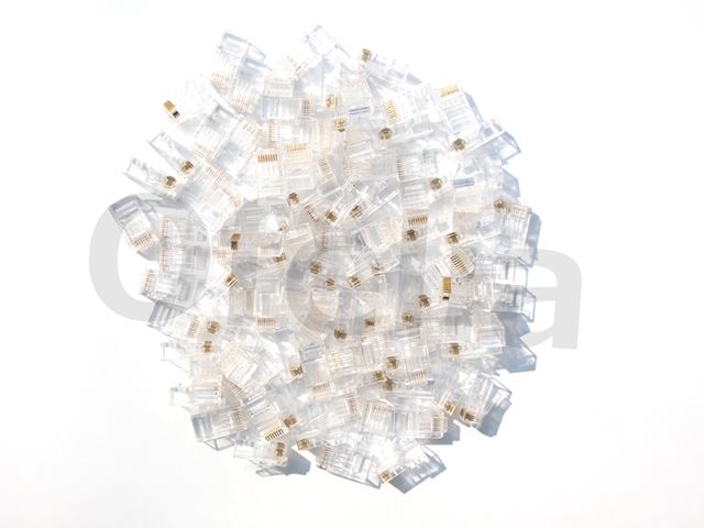 KR682 LANコネクタ100個入り - ネットワーク配線自作用